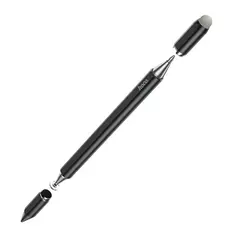 СТІЛУС HOCO GM111 COOL DYNAMIC SERIES 3IN1 PASSIVE UNIVERSAL CAPACITIVE PEN, ЧОРНИЙ