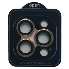 ЗАХИСНЕ СКЛО CAMERA METAL ДЛЯ IPHONE 13 PRO, 13 PRO MAX GOLD