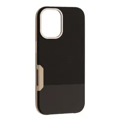 MR4_145798 Чохол two different leather case magsafe для iphone 16, чорний 
