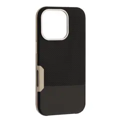 MR4_145806 Чохол two different leather case magsafe для iphone 16 pro max, чорний 