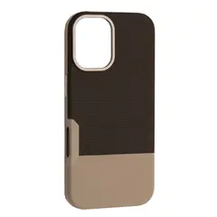 MR4_145815 Чохол two different leather case magsafe для iphone 17 clay 