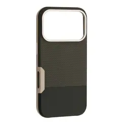 MR4_145820 Чохол two different leather case magsafe для iphone 17 pro зелений 
