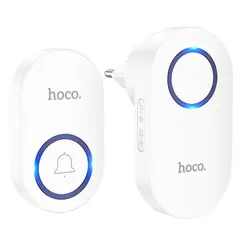БЕЗПРОВІДНИЙ ДЗВІНОК HOCO HI25 WIRELESS DOORBELL (EU), БІЛИЙ