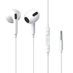 MR4_145676 Навушники baseus encok 3.5mm lateral in-ear wired earphone h17, білий ngcr020002 
