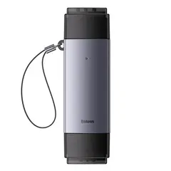 КАРТРИДЕР BASEUS LITE SERIES USB-A & TYPE-C TO SD, TF CARD READER, СІРИЙ WKQX060113