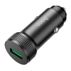 MR4_146148 Автомобільний зарядний пристрій hoco z49a level single port qc3.0 car charger, чорний HOCO