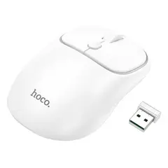 MR4_146151 Комп’ютерна мишка hoco gm25 royal dual-mode business ws mouse, білий HOCO