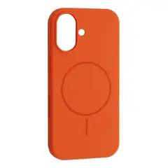 MR4_146176 Чохол silicone case with magsafe для iphone 17 помаранчевий 