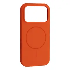 MR4_146178 Чохол silicone case with magsafe для iphone 17 pro помаранчевий 