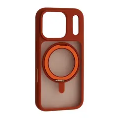 MR4_146001 Чохол rock rotating series guard touch magnetic with stand для iphone 17 pro max помаранчевий 