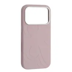 MR4_145887 Чохол flower liquid silicone case magsafe для iphone 17 pro morandi пурпуровий 