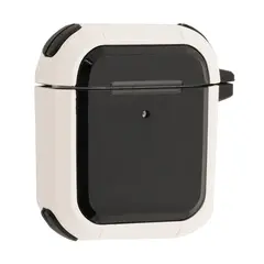 MR4_146103 Чохол для airpods 1, 2 bodyguard case, чорний, білий 