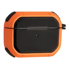 ЧОХОЛ ДЛЯ AIRPODS PRO 2 BODYGUARD CASE, ЧОРНИЙ ПОМАРАНЧЕВИЙ