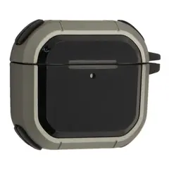 ЧОХОЛ ДЛЯ AIRPODS 4 BODYGUARD CASE, ЧОРНИЙ ЗЕЛЕНИЙ