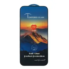 ЗАХИСНЕ СКЛО FULL GLUE ДЛЯ IPHONE 17 PRO, ЧОРНИЙ (ТЕХ. ПАК)