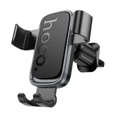 АВТОТРИМАЧ HOCO H80 VISTA GRAVITY CAR HOLDER (AIR OUTLET), ЧОРНИЙ METAL, СІРИЙ