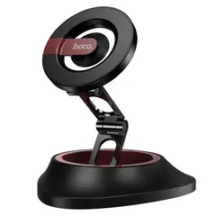 АВТОТРИМАЧ HOCO H90 TOWER FOLDING RING MAGNETIC CAR HOLDER (DASHBOARD), ЧОРНИЙ AND ЧЕРВОНИЙ