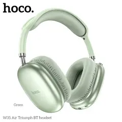 MR4_146158 Навушники накладні hoco w35 air triumph bt headset зелений 