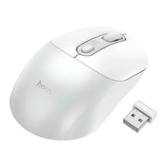 КОМПЮТЕРНА МИШКА HOCO GM28 2.4G BUSINESS WIRELESS MOUSE, БІЛИЙ