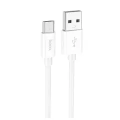 КАБЕЛЬ HOCO X87 MAGIC SILICONE CHARGING DATA CABLE ДЛЯ MICRO 2,4A, 1M, БІЛИЙ