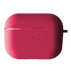 MR4_146302 Чохол для airpods pro silicone case, microfiber rose червоний 