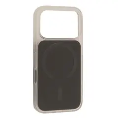 MR4_146328 Чохол clear color case magsafe (pс+tpu) для iphone 17 pro, чорний 