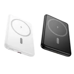 MR4_146288 Зовнішній акумулятор power bank hoco j140a tony pd20w ultra-thin magnetic power bank 5000mah, білий 