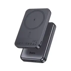 MR4_146285 Зовнішній акумулятор power bank hoco j160 original magnetic power bank 5000mah metal, сірий 