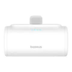 ЗОВНІШНІЙ АКУМУЛЯТОР POWER BANK BASEUS COMPACT FAST CHARGING POWER BANK TYPE-C EDITION 5000MAH 20W, БІЛИЙ P10068306213-00