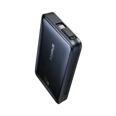 MR4_146281 Зовнішній акумулятор power bank baseus nomos qi2 kickstand magnetic power bank type-c cable 10 000mah 45w, чорний p10078800123-00 