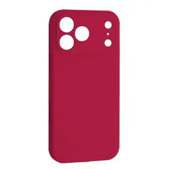 ЧОХОЛ SILICONE CASE CAMERA PROTECTIVE ДЛЯ IPHONE 17 PRO (36) ROSE ЧЕРВОНИЙ