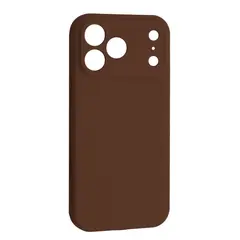 MR4_146578 Чохол silicone case camera protective для iphone 17 pro (80) new brown 