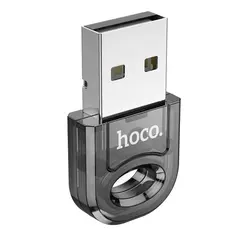 АДАПТЕР BLUETOOTH HOCO UA28 USB BT ADAPTER TRANSPARENT, ЧОРНИЙ