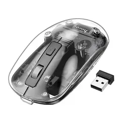 КОМПЮТЕРНА МИШКА HOCO GM29 MYSTERIOUS DUAL-MODE SILENT WIRELESS MOUSE, ЧОРНИЙ