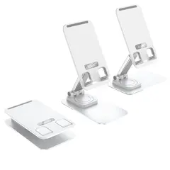 ТРИМАЧ НАСТІЛЬНИЙ HOCO PH50 IVEY FOLDING ROTATABLE DESKTOP HOLDER, БІЛИЙ