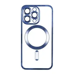 ЧОХОЛ SHINING CAMERA MAGSAFE ДЛЯ IPHONE 11 PRO MAX СИНІЙ