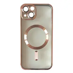 ЧОХОЛ SHINING CAMERA MAGSAFE ДЛЯ IPHONE 15 ROSE GOLD
