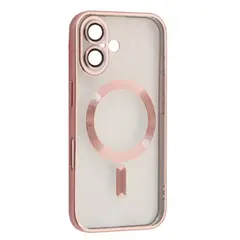 MR4_146992 Чохол shining camera magsafe для iphone 16 rose gold 