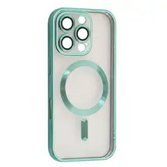 MR4_146997 Чохол shining camera magsafe для iphone 16 pro зелений 