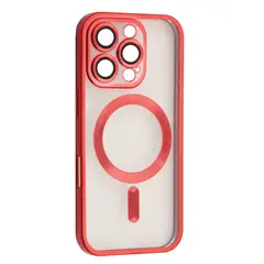 ЧОХОЛ SHINING CAMERA MAGSAFE ДЛЯ IPHONE 16 PRO ЧЕРВОНИЙ