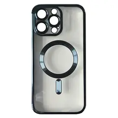 ЧОХОЛ SHINING CAMERA MAGSAFE ДЛЯ IPHONE 15 PRO СИНІЙ TITANIUM