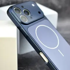 MR4_146822 Чохол new ag glass magsafe case для iphone 17 pro помаранчевий PRC