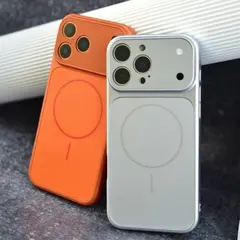 MR4_146819 Чохол new ag glass magsafe case для iphone 17 pro сірий PRC