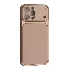 ЧОХОЛ NEW AG GLASS MAGSAFE CASE ДЛЯ IPHONE 15 PRO GOLD