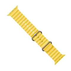 РЕМІНЕЦЬ OCEAN BAND ДЛЯ APPLE WATCH 42, 44, 45, 49 ЖОВТИЙ