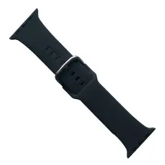 РЕМІНЕЦЬ ДЛЯ APPLE WATCH SILICONE METAL CLAPS 38, 40, 41MM, СІРИЙ