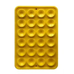 ТРИМАЧ-ПРИСОСКА ЛІППЕР ДЛЯ ТЕЛЕФОНУ ПРЯМОКУТНИЙ 75MM X 50MM ЖОВТИЙ