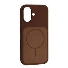 MR4_147384 Чохол new silicone case magsafe для iphone 17 new brown 