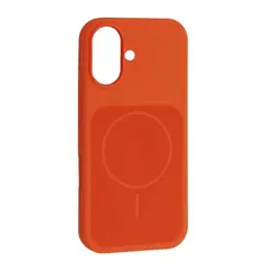 ЧОХОЛ NEW SILICONE CASE MAGSAFE ДЛЯ IPHONE 17 HERMES ПОМАРАНЧЕВИЙ