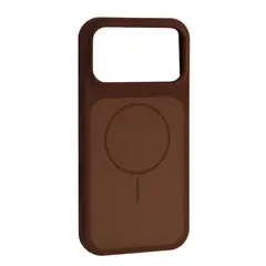 MR4_147396 Чохол new silicone case magsafe для iphone 17 pro new brown 